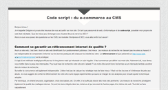 Desktop Screenshot of codesscripts.fr